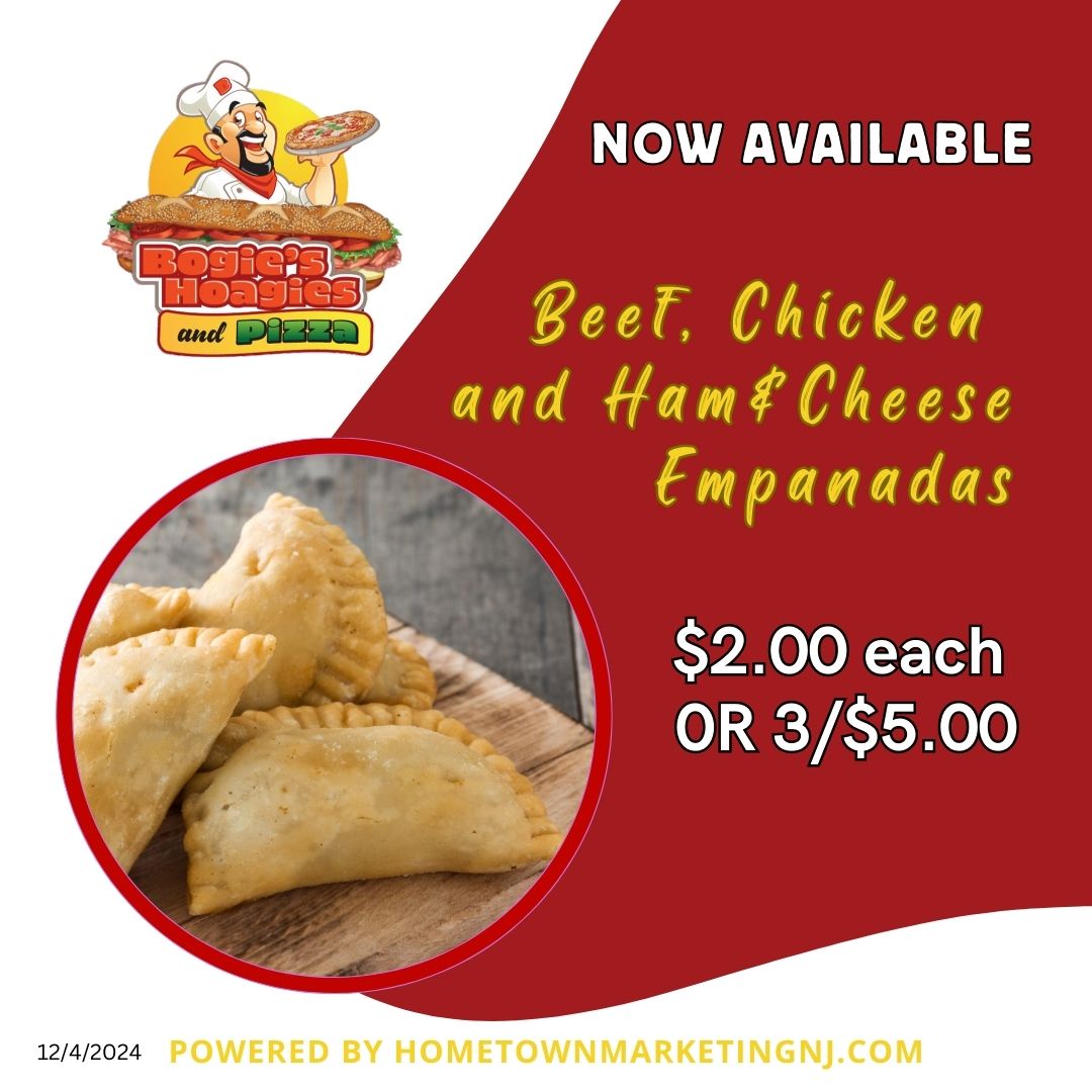 Bogies Hoagies empanadas 1242024